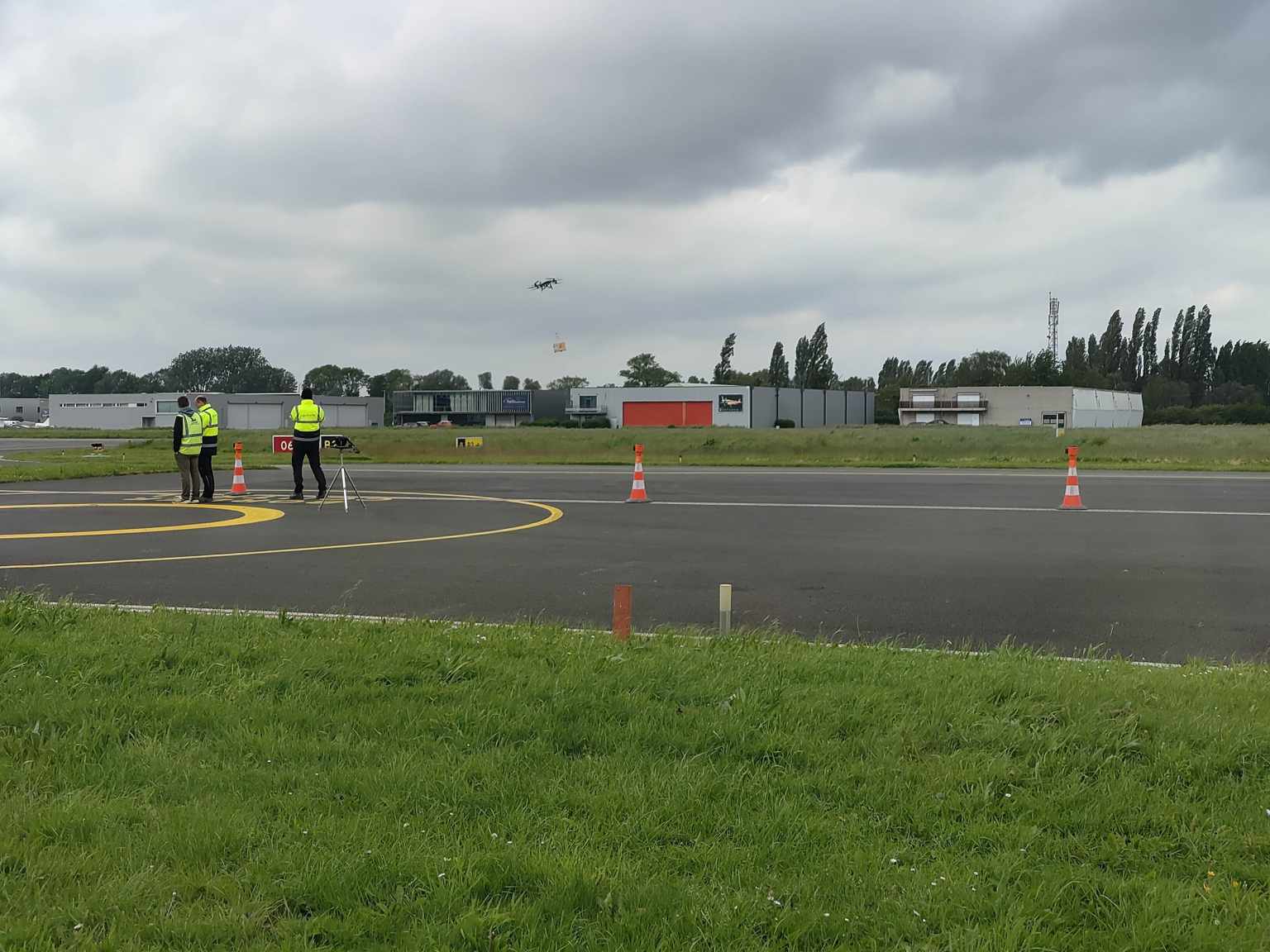Luchthaven Kor­trijk-Wevel­gem mikt op toekomst als dronehub