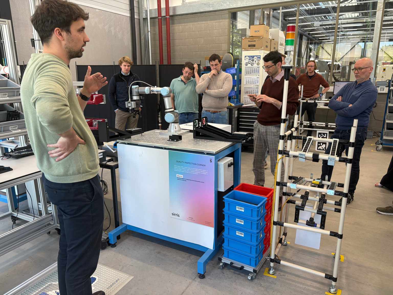 Sirris Open Lab Dag toont slimme productie van… | POM West-Vlaanderen